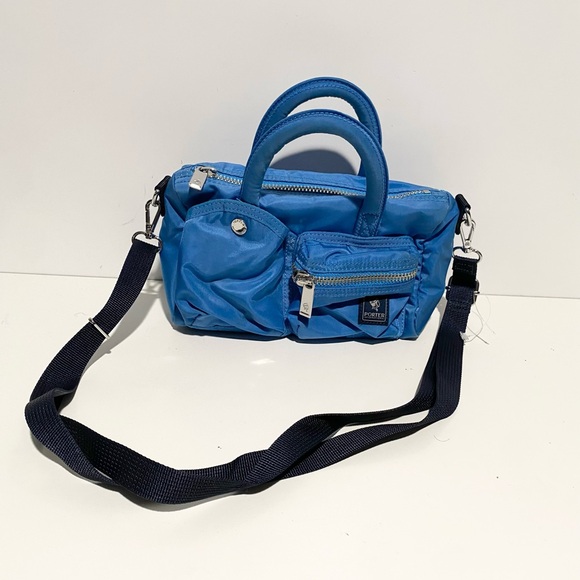 porter international Handbags - Porter International Blue Nylon Women's Bag‎ Mini Duffle Bag Crossbody